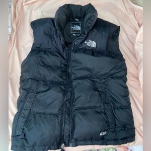 Boys size Medium North Face puffer vest